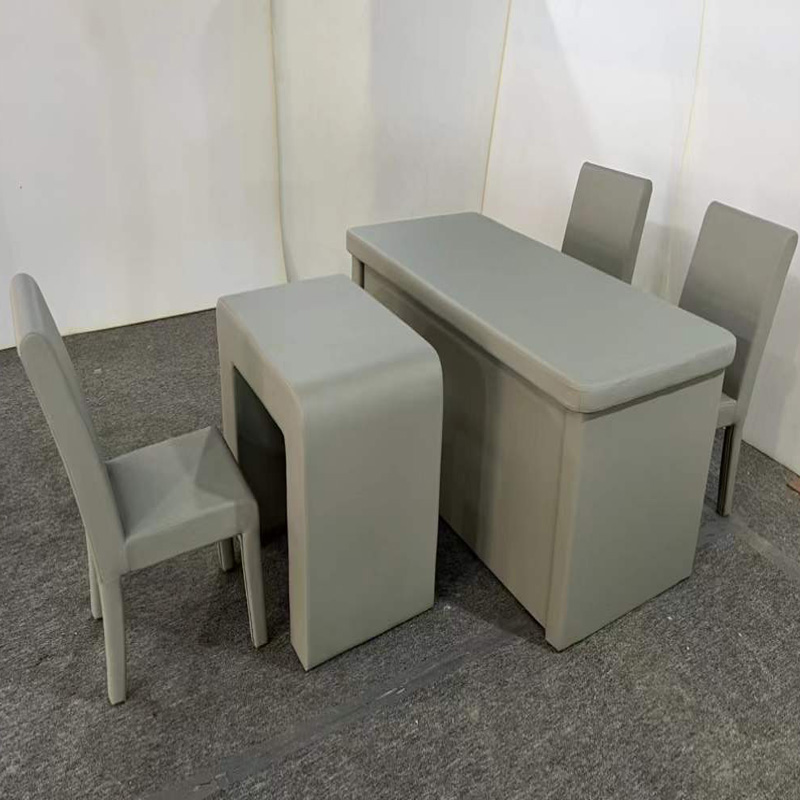 纪检j监委谈话室用的防撞桌子软包椅子家具